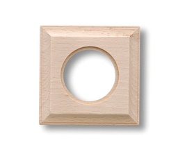 [36.811.00.2] Venezia frame square 1 element unvarnished