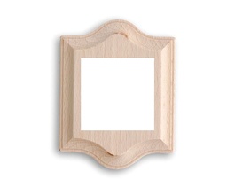 [36.821.00.2] Venezia frame classic/square 1 element unvarnished