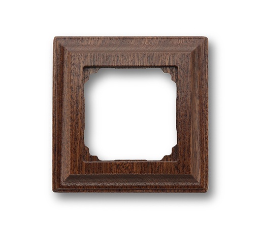 [36.831.16.2] Venezia plaque de finition carré/carré 1 module Sapelly