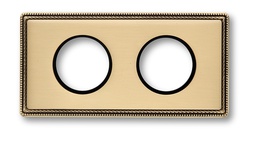 [39.802.50.2] Venezia frame 2 elements gold