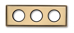 [39.803.50.2] Venezia frame 3 elements gold