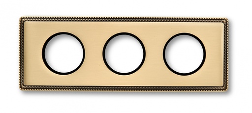 [39.803.50.2] Venezia frame 3 elements gold