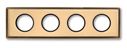 [39.804.50.2] Venezia frame 4 elements gold