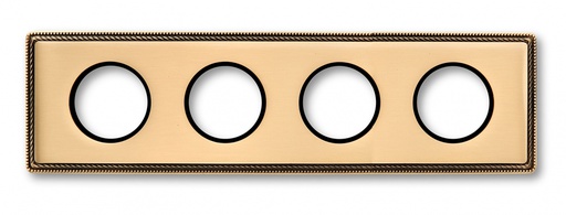 [39.804.50.2] Venezia plaque de finition 4 modules or