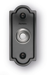[14.010.02.2] Pisa push button 10A/250V with frame black