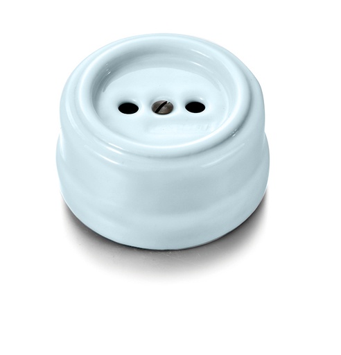 [30.205.85.2] Garby socket without earth 16A/250V porcelain Coton