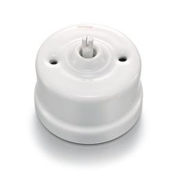 [30.308.17.1] Garby two-way switch 10A/250V porcelain white