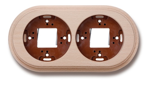 [30.802.81.2] Garby socle 2 modules hêtre naturel