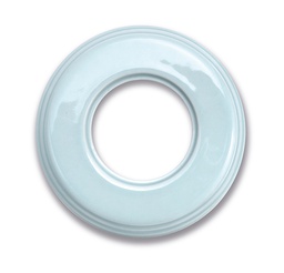 [31.801.85.2] Garby Colonial plaque de finition 1 module porcelaine Coton