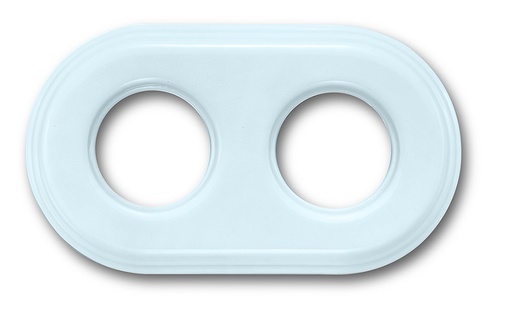 [31.802.85.2] Garby Colonial frame 2 elements porcelain Coton