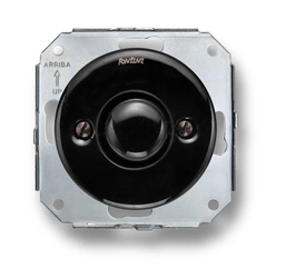 [31.330.27.2] Garby Cononial wisselschakelaar met dimmer gloei, halo 230V AC 25-500W pors zwart