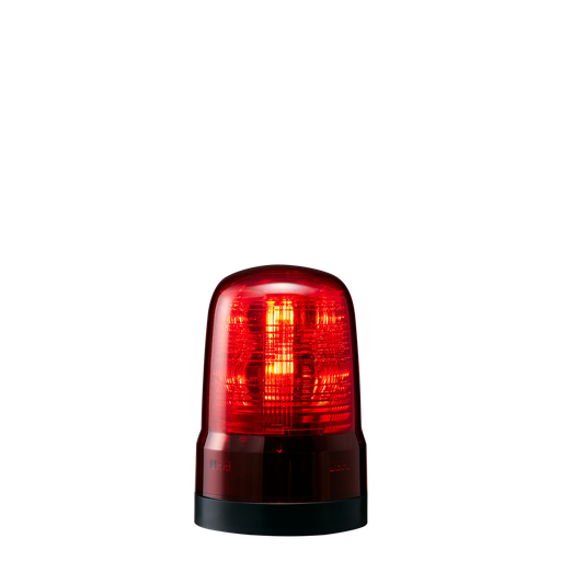 [SF08-M2KTN-R] Multifunctionele LED-baken │ Ø80mm │ 100-240V AC │ aansluitklem │ rood