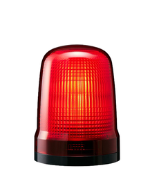 [SL15-M1KTN-R] LED steady/flash baken, IP66, diam. 150mm 12-24V DC, aansluitklem/rood