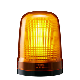 [SL15-M1KTN-Y] LED steady/flash baken, IP66, diam. 150mm 12-24V DC, aansluitklem/geel