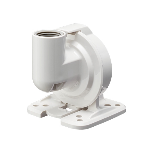 [SZQ-001W] Base de montage inclinable │ PVC │ N-type Poteau en aluminium