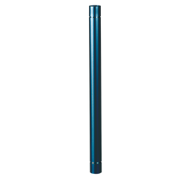 [POLE22-0800ANK] Poteau en aluminium │ 800mm │ Ø22mm │ noir