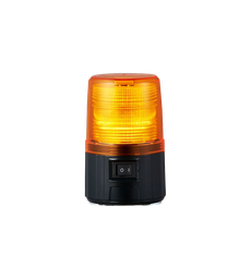 [PFH-BT-Y] LED flitsbaken, magn., 4x AA, amber