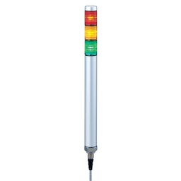 [MP-302C-RYG] Colonne lumineuse LED │ Ø30mm │ 24V │ M12 │ L245 │ rouge/amber/vert