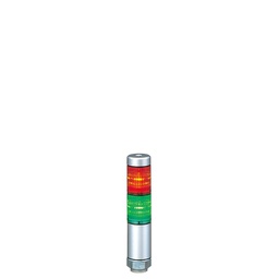 [MPS-202-RG] LED signaaltoren │ Ø30mm │ 24V │ rood/groen