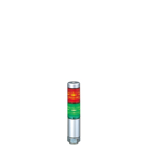 [MPS-202-RG] LED signaaltoren │ Ø30mm │ 24V │ rood/groen