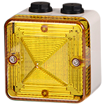 [L101LDCSG/Y] LED beacon│ 12 & 24V DC │ yellow │ M20