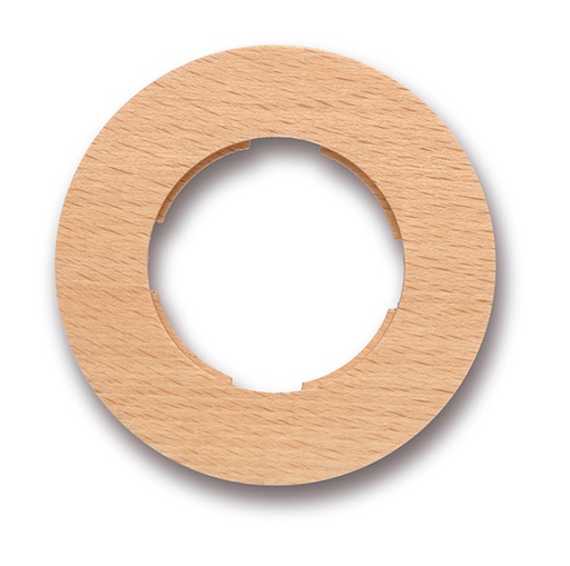 [33.801.81.2] DO opbouw afdekplaat 1 module hout naturel