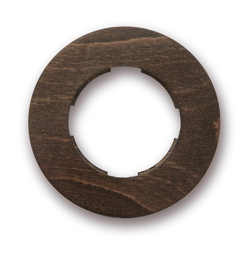 [33.801.80.2] DO opbouw afdekplaat 1 module hout verdonkerd