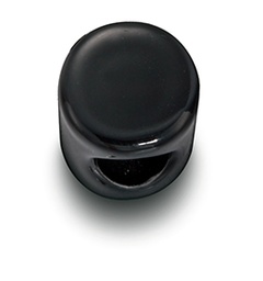 [33.913.27.0] DO installation en saillie isolateur en porcelaine noire 25 pièces