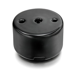 [33.314.27.1] DO installation en saillie interrupteur bipolaire 10A/250V en porcelaine noire