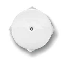 [33.399.17.2] DO installation en saillie boîtier de dérivation diamètre 78 mm en porcelaine blanche