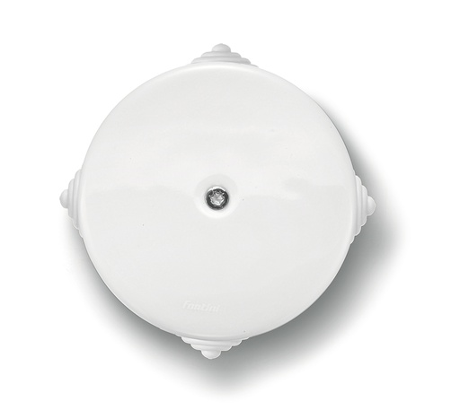 [33.399.17.2] DO opbouw aftakdoos diameter 78 mm porselein wit