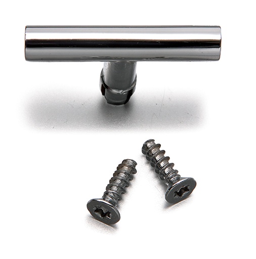 [33.967.26.7] DO opbouw vlinderknop met schroeven chroom 5 stuks