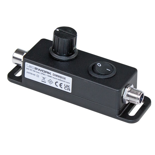 [210700-04] Variateur PWM | Contrôle manuel | M12 entrée/sortie