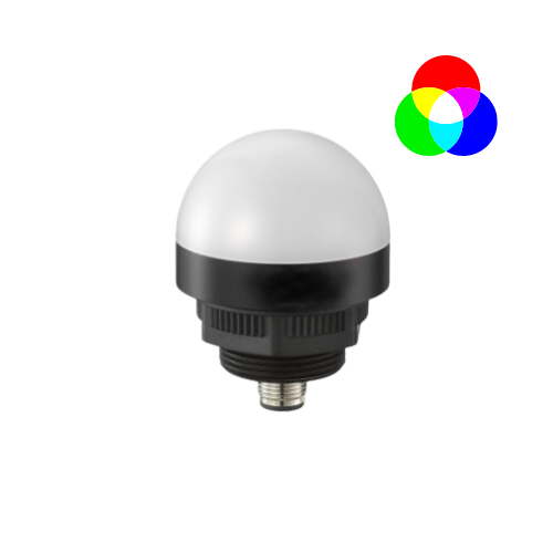 [C532Q-RGB] LED-signaallamp | Ø50mm | RGB | M12