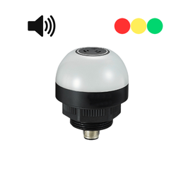 [C532Q-RYG-A] LED pilot light with buzzer