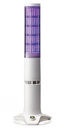 [LA6-5DSNWB-POE] LED signal tower LA6 │ethernet programmable │ buzzer/flash │ stationary │ 24V-48VDC │off-white 