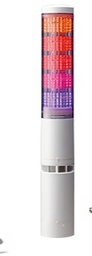 [LA6-5DTNWB-POE] LED signal tower LA6 │ethernet programmable │ buzzer/flash │ direct mount│ 24V-48VDC │off-white 