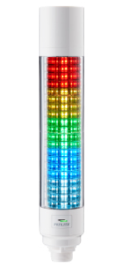 [LB6-20ILWCBW] Colonne lumineuse LED LB6 │ IO-link │ module sonore │18-30 VDC │ blanc cassé