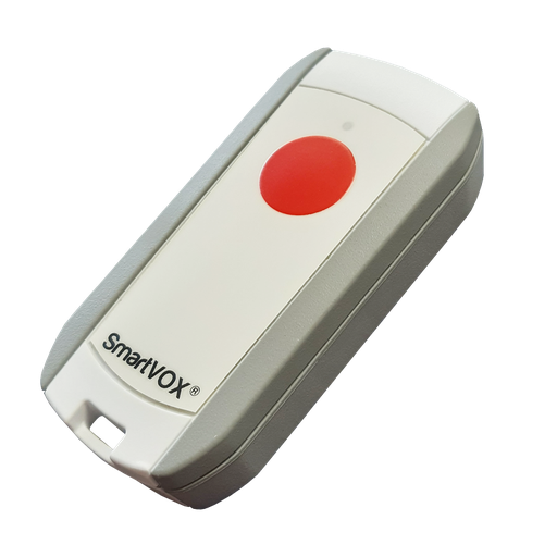 [SR1AW] SmartVOX® télécomande │ 1 bouton │ blanc/gris