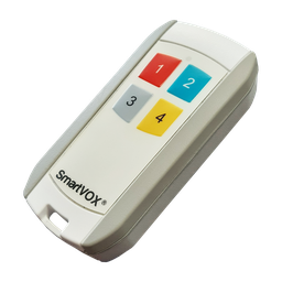[SR4AW] SmartVOX® télécomande │ 4 boutons │ blanc/gris