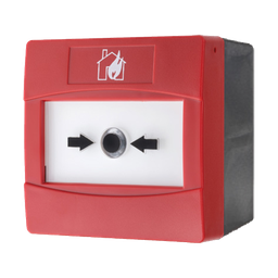 [SCW1AR] SmartVOX® handmelder │ radio │ waterresistent │ rood/zwart 
