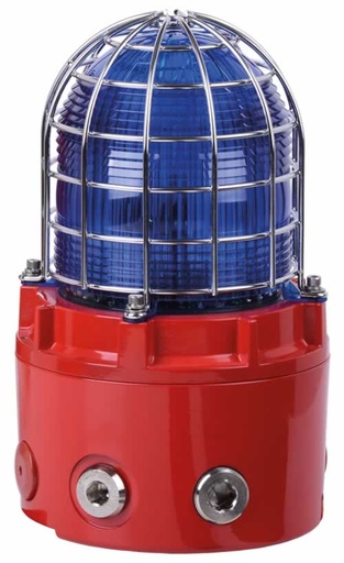 [D1xB2X15DC024MB1A1R/B] Xenon baken | ATEX |  15J | 24V DC | blauw