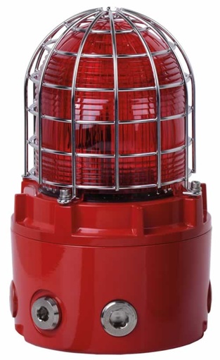 [D1xB2X15DC024MB1A1R/R] Balise Xenon | ATEX | 15J | 24V DC | rouge